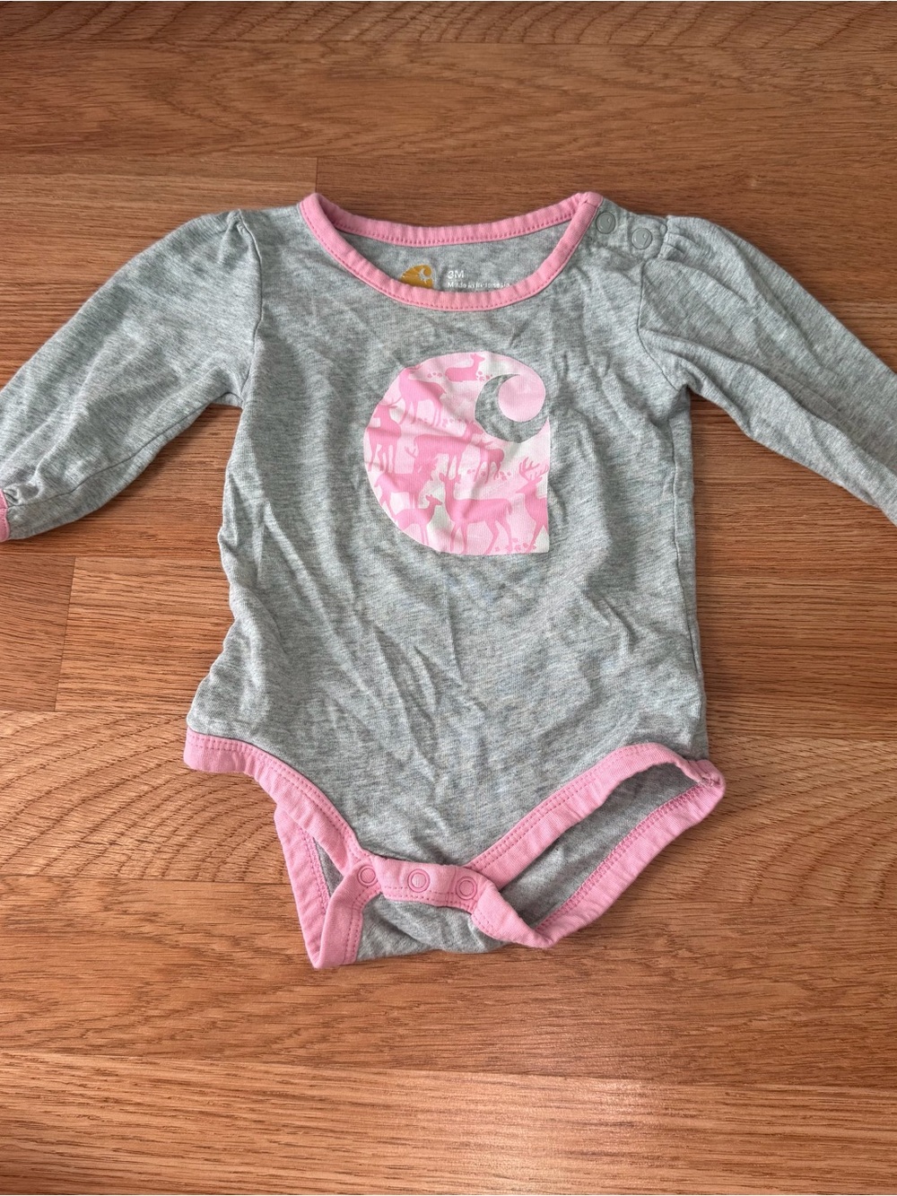Carhartt 3 Month Bodysuit